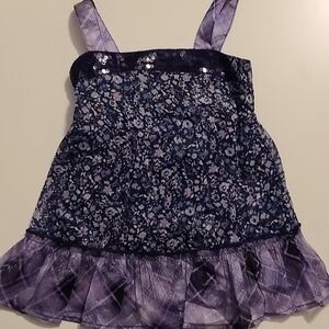 NWT Justice Y2K Early 2000s Style Halter Top - Size 6 (E4)